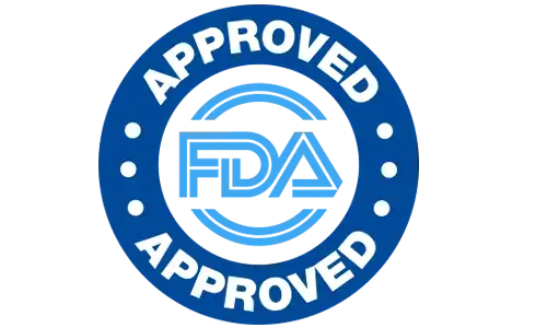 FDA-registered facility badge
