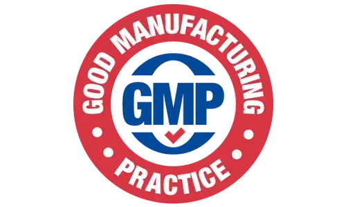 GMP quality standards badge