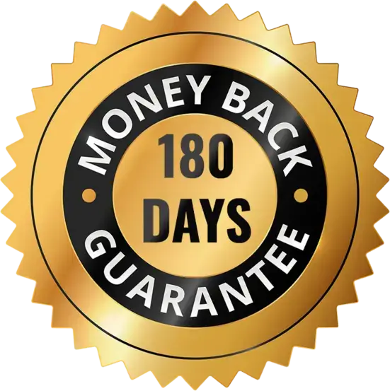 MemoFix 60-day money-back guarantee seal